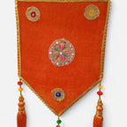 Senil Velvet Hanging with Tassels (Pack of 6)