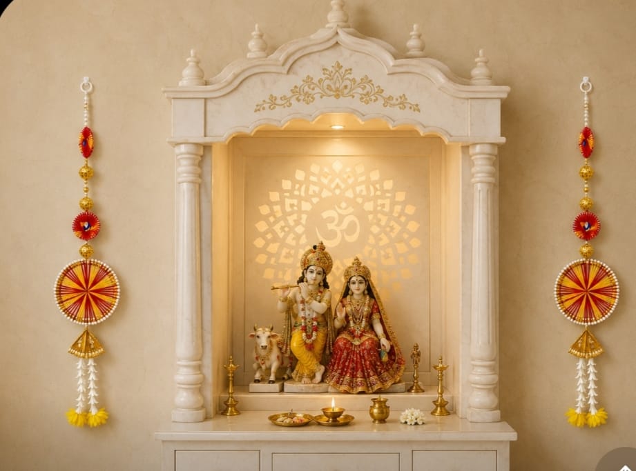 Moti Chakri Decorative Hanging – Traditional Indian Door, Wall & Pooja Décor, Pack of 10