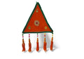 Tikona Velvet Hanging with Tassels (Pack of 10)