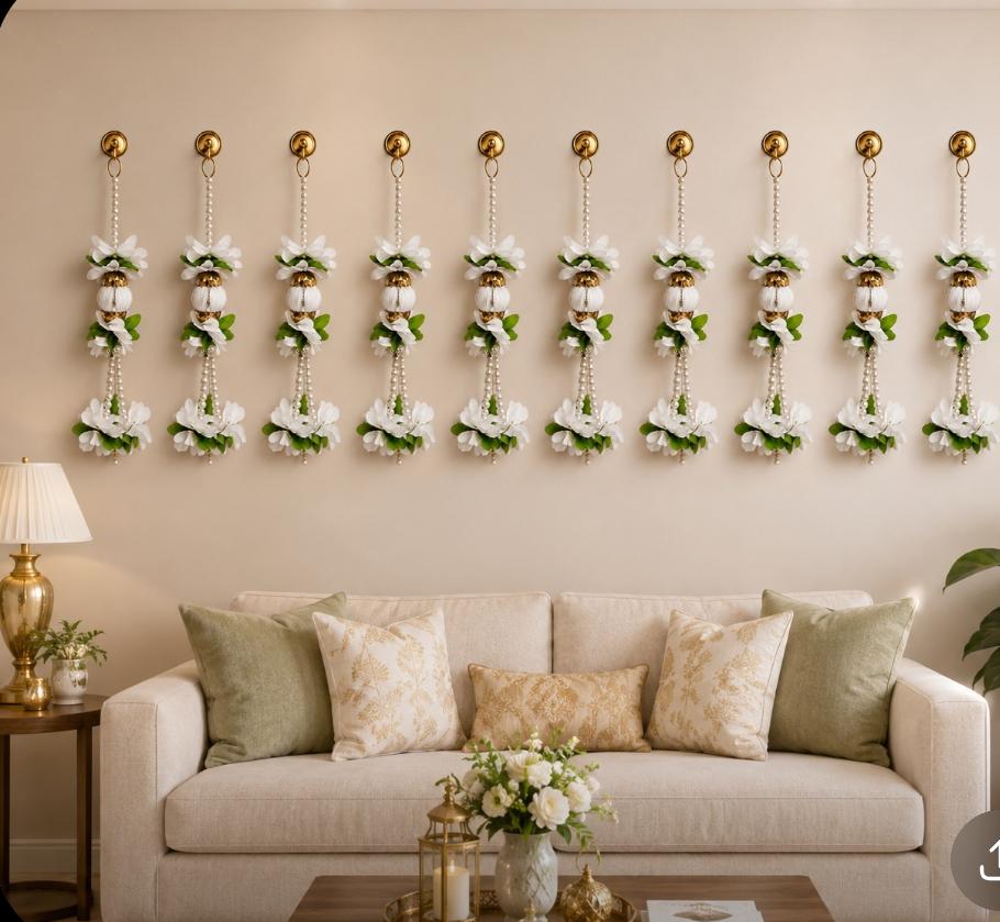 Handmade Floral Door Hanging Toran Wall Decor pack of 10