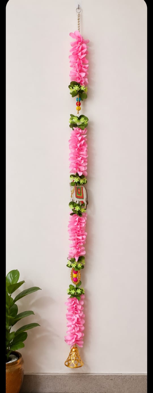 Handmade Artificial Flower Door Hanging Toran Decor pack of 10