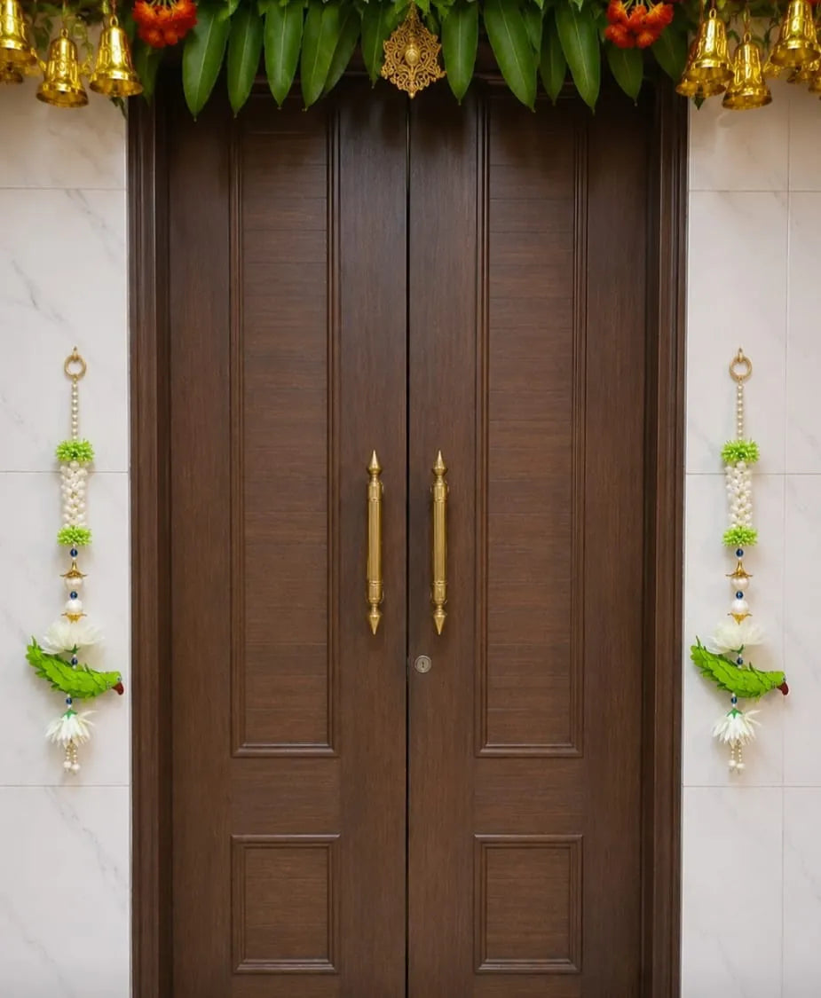 Phool Tota Decorative Hanging – Traditional Parrot & Floral Door Décor, Pack of 10