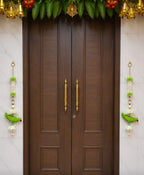 Phool Tota Decorative Hanging – Traditional Parrot & Floral Door Décor, Pack of 10