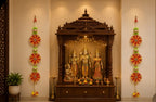 Moli 3 Chakri Decorative Hanging – Traditional Festive Door & Pooja Décor, Pack of 10