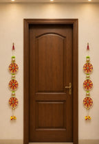 Moli 3 Chakri Decorative Hanging – Traditional Festive Door & Pooja Décor, Pack of 10